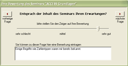 Neue Form der Bewertung