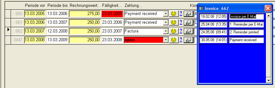 Nach der Zahlung